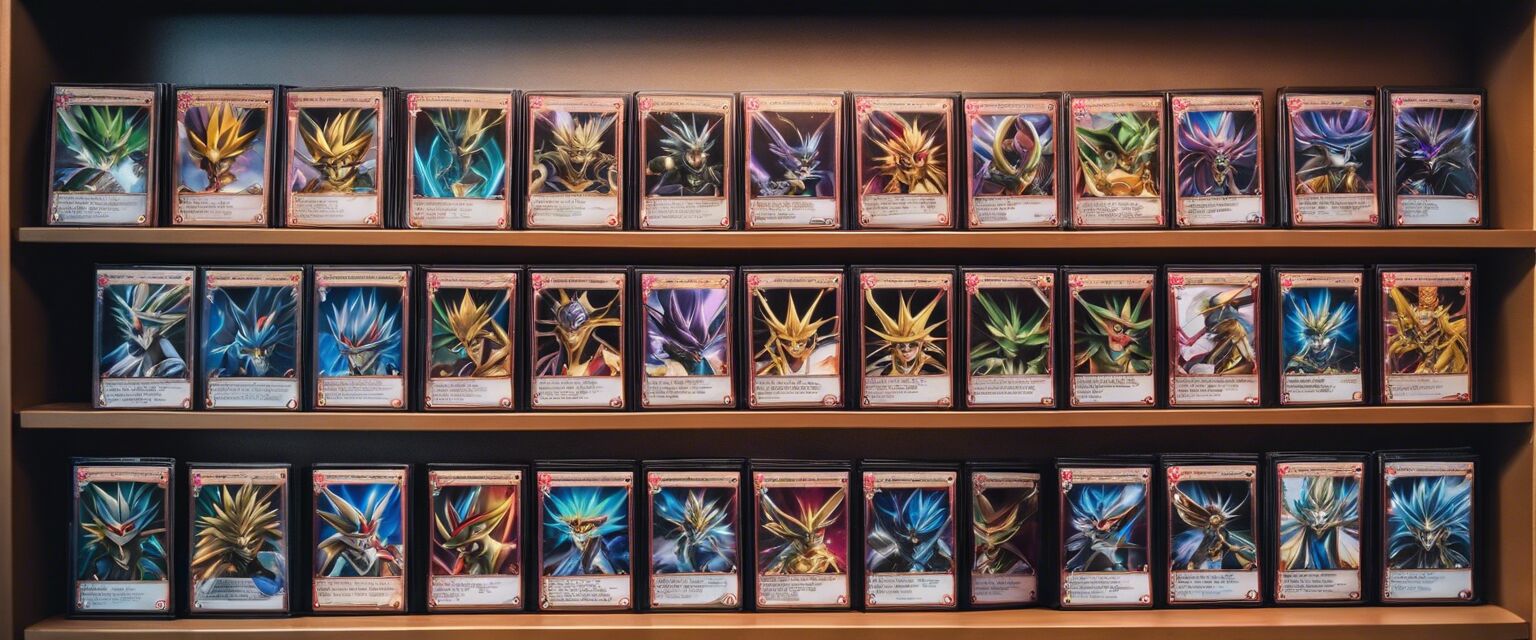 Image showing a collection of Yu-Gi-Oh! cards