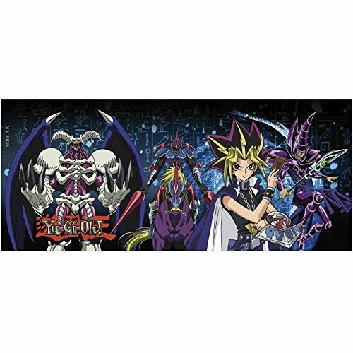 Yu-Gi-Oh characters with mystical background