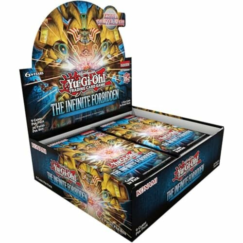 Yu-Gi-Oh! The Infinite Forbidden trading card game box.